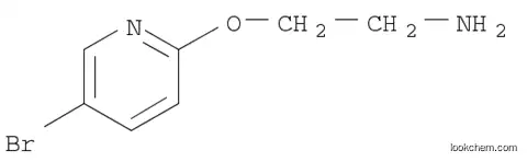 Molecular Structure of 29450-02-0 (2-(5-broMopyridin-2-yloxy)ethanaMine)